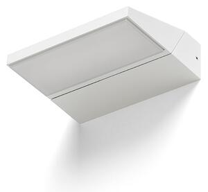 Venkovní nástěnné LED svítidlo TWIST, bílé, 12 W, teplá bílá 3000 K, IP65