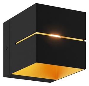 Zuma Line 91067-N - Nástěnné svítidlo TRANSFER WL 1xG9/40W/230V černá/zlatá ZL0275