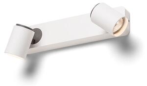 Nástěnné svítidlo DUGME II, bílá/antracitová, patice GU10, 2× 35 W
