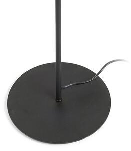 Stojací lampa ETESIAN, černá, patice E27, 15 W