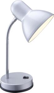 Globo 2487- Stolní lampa BASIC 1xE27/40W/230V stříbrná GL0412