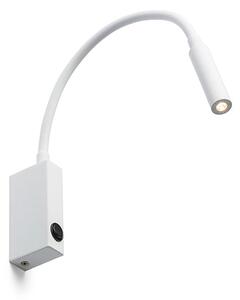 Nástěnné LED svítidlo EKE, bílé, 3 W, teplá bílá 3000 K