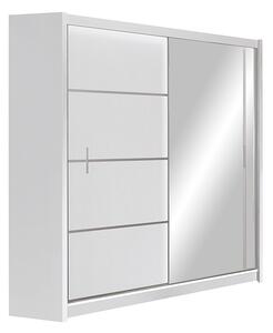 Šatní skříň Vista Barva korpusu: Bílá, Rozměry: 180 cm