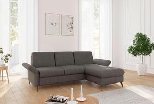 ROHOVÁ SEDAČKA, textil, barvy grafitu Sit & More - Sedací soupravy, Online Only
