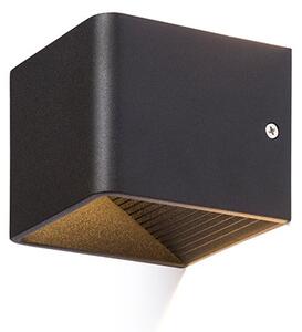 Nástěnné LED svítidlo ONYX, černé, 5 W, teplá bílá 3000 K