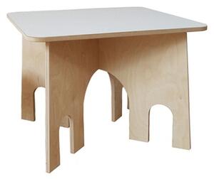Dětský dřevěný stůl RONDO - Nelakovaná
