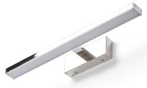 Koupelnové nástěnné LED svítidlo PANON LONG, chrom, 12 W, teplá bílá 3000 K, IP44