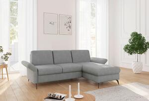 ROHOVÁ SEDAČKA, textil, šedá Sit & More - Sedací soupravy, Online Only
