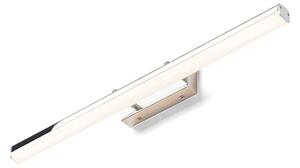 Koupelnové nástěnné LED svítidlo SWAY, chrom, 12 W, teplá bílá 3000 K, IP44