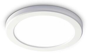 Ideal Lux Nástěnné LED svítidlo AURA PL kulaté Barva: Bílá, Pohybový senzor: ne, Chromatičnost: 3000K