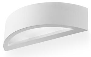 Nástěnné svítidlo CRESCENT, sádrová/78mm, patice R7s, 12 W