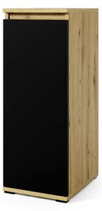 ETapik - Komoda, 30 cm Barva dřeva: Bílá
