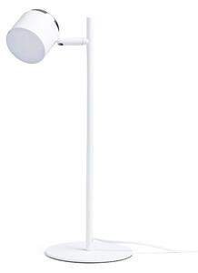 Stolní lampa NOVA, bílá/chrom/mléčný akryl, 4.2 W, teplá bílá 3000 K