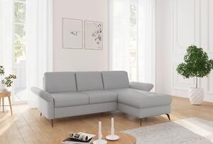 ROHOVÁ SEDAČKA, textil, světle šedá Sit & More - Sedací soupravy, Online Only