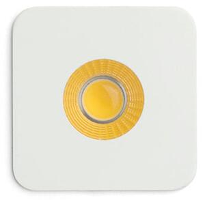 Zápustné LED svítidlo RIO SQ, bílé, 3 W, teplá bílá 3000 K