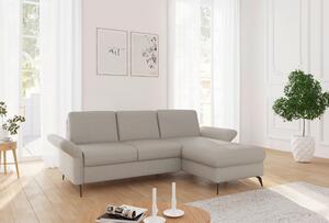ROHOVÁ SEDAČKA, textil, šedohnědá Sit & More - Sedací soupravy, Online Only
