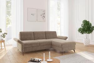 ROHOVÁ SEDAČKA, textil, světle hnědá Sit & More - Sedací soupravy, Online Only