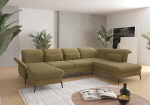 SEDACÍ SOUPRAVA, textil, olivově zelená Sit & More - Sedací soupravy, Online Only
