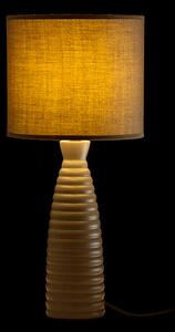 Stolní lampa LAURA, béžovošedá, patice E27, 15 W