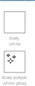 Šatní skříň Milena 200 Kombinace barev: Bílá+bílá