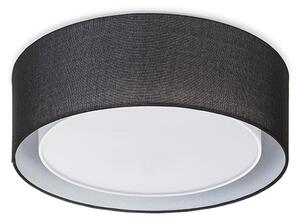 Stropní svítidlo OTIS 50, černá/bílá, patice E27, 3× 15 W