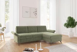 ROHOVÁ SEDAČKA, textil, světle zelená Sit & More - Sedací soupravy, Online Only