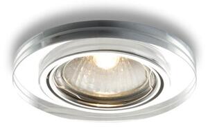 Náklopné zápustné svítidlo MIRROLA R, mirror/čiré sklo, patice GU10, 50 W