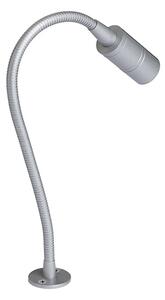 Stolní lampa ESA na desku, stříbrnošedá, 3 W, teplá bílá 3000 K