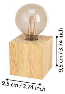 Eglo 43733 - Stolní lampa PRESTWICK 1xE27/40W/230V béžová