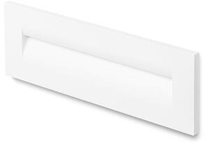 Venkovní zápustné LED svítidlo RASQ do stěny, bílé, 8.5 W, teplá bílá 3000 K, IP65