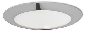Zápustné LED svítidlo DADA 17, černý chrom, 12 W, teplá bílá 3000 K