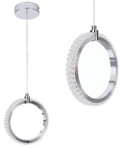 Toolight Rea, Závěsné stropní LED svítidlo LHJ126-W Chrom, OSW-03281