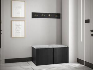 Předsíňová sestava Towiro Slim VI, Barva: černá, Barva látek:: Abriamo 06 5903211370694