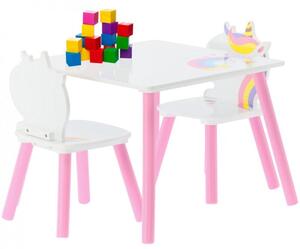 Chomik Dětský set stolku a židliček Lily