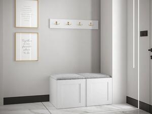 Předsíňová sestava Terospito VI, Barva: bílá, Barva látek:: Abriamo 06 5903211371837