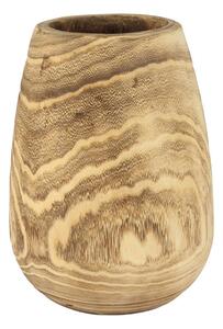 VÁZA, dřevo, 27 cm XXXL