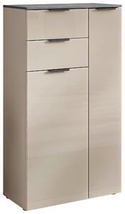 MIDI SKŘÍŇKA, antracitová, kašmírová, 60/107/30 cm Venda - Koupelnové série