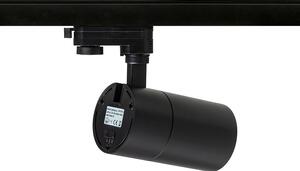 Lištové LED svítidlo WISH 20 pro tříokruhovou lištu, černé, 20 W, 3000/4000/5000 K, stmívatelné