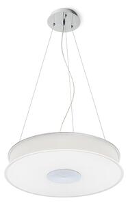 Závěsné svítidlo ASTERI, satinované sklo/chrom/2GX13, 40 W