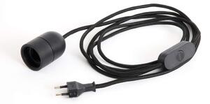 HAY Kabelový set ke stolní lampě Common Table Cord Set, soft black AE064