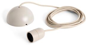 HAY Závěsný kabel s objímkou Common Cord Set, beton grey AE063