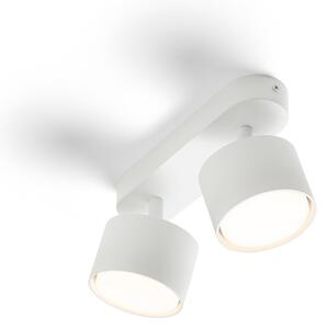 Přisazené nástěnné svítidlo PIXEL II, bílé, patice GX53, 2× 7 W