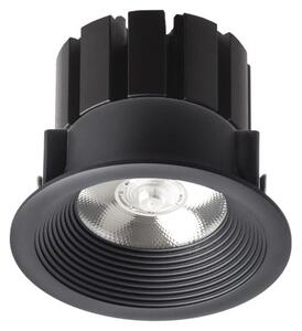 Zápustné LED svítidlo SHARM BASE, černé, 10 W, teplá bílá 3000 K