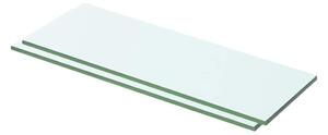 Policové desky 2 ks sklo čiré 50 x 12 cm 3051557