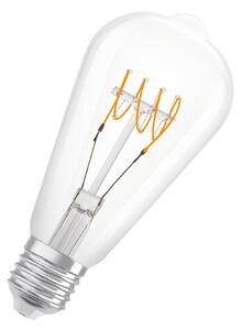 OSRAM Classic LED rustikální E27 4,8W 827 čirá dim