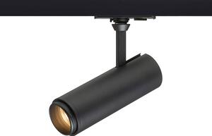 Lištové LED svítidlo FOCUS 12 ZOOM pro jednookruhovou lištu, černé, 12 W, 3000/4000/5000 K, stmívatelné