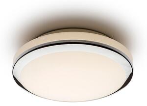 Koupelnové stropní LED svítidlo BALLA, chrom, 24 W, teplá bílá 3000 K, IP44