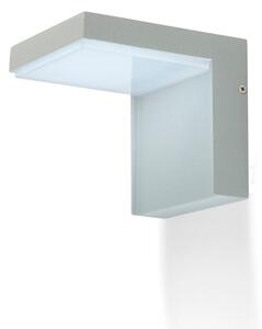 Venkovní nástěnné LED svítidlo VECINO, stříbrnošedé, 5 W, teplá bílá 3000 K, IP54