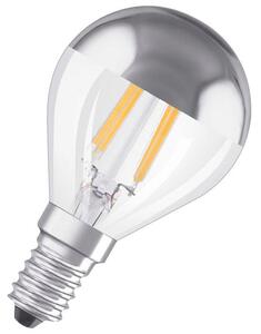 LED žárovka OSRAM TOP ilum chrom, patice E14, ekvivalent 31 W, teplá bílá 2700 K