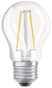LED žárovka OSRAM Retrofit ilum čirá, patice E27, ekvivalent 40 W, teplá bílá 2700 K, stmívatelná